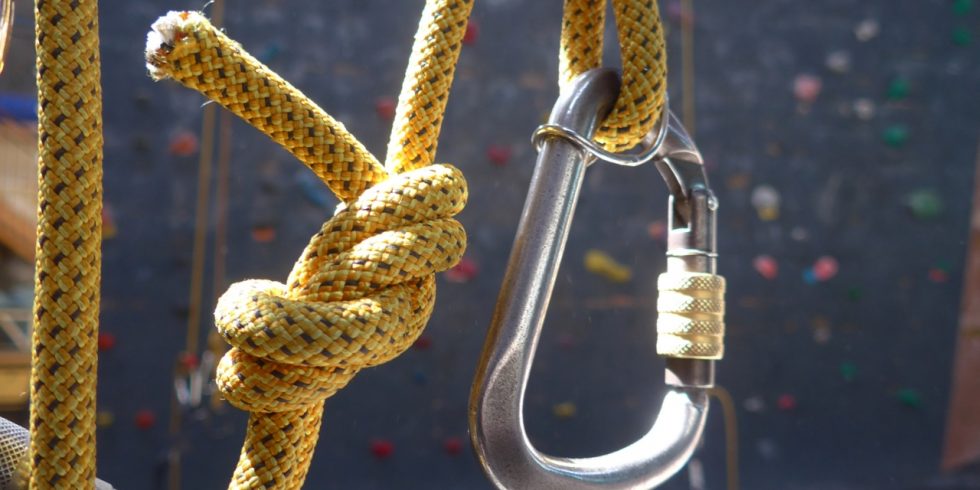 Image of Carabiner and Ropes - Canberra Indoor Rock Climbing