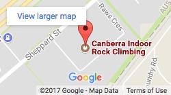 Find out how to get to Canberra Indoor Rock Climbing Hume, ACT Here